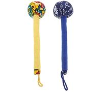 POPETPOP Martillo de Masaje Manual Diseño Elegante de Madera y Algodón Relleno de Hierbas 2 Piezas para Espalda y Piernas para Uso en Casa y Autocuidado