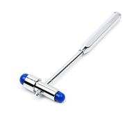 POPETPOP Martillo de Multifuncional Doble Cabeza con Mango Inoxidable Martillo para Diagnóstico y Exámenes Físicos Herramienta de Percusión para Neurología y Masajes