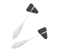 POPETPOP Martillo Neurológico Color Aleatorio de Aleación de Zinc Cabeza Triangular, 2 Piezas, Induce Reflejos Superficiales, Esterilizable Adecuado para Estudiantes de