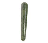 POPETPOP Masajeador para Relajación Corporal Multifuncional de Jade Verde de Piedra Natural Diseño Suave y Redondo para Masaje de Espalda y Pies