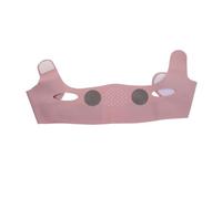 POPETPOP Mascarilla Banda Reafirmante Facial Para Contorno De Rostro Cinturón Lifting De Línea v Para Cuidado De Piel Color Rojo Material Elástico