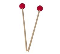 POPETPOP Mazas Marimba Rojo Mango Madera Duradero Cabeza Goma Percusión Herramienta Musical para Principiantes y Profesionales