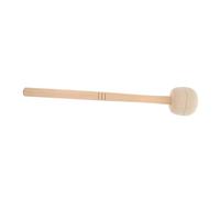 POPETPOP Mazo Khaki de Madera de con Percusión de Mango Bombo para Fieltro de Arce y Cabeza Antideslizante para Músicos y Bandas