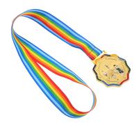 POPETPOP Medallas de Maratón Doradas para Cuello, Diseño Elegante de Aleación, Peso Cómodo para Premios en Competiciones Deportivas y Carreras