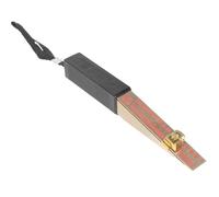 POPETPOP Medidor de Espesores de Acero Inoxidable en Forma de Cuña Vernier Precisión 0,2 Mm, Herramienta de Medición de Planitud para Inspección Industrial y Bricolaje Color Aleatorio