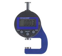 POPETPOP Medidor de Espesores Electrónico para Placa de Madera y Plástico, Material Hierro, Respuesta Rápida, Versátil para Fabricación y Control de Calidad