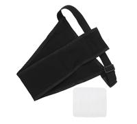 POPETPOP Menstruales Reutilizables para Perros Hembras con Almohadillas Protección Efectiva y Ajustable para Ciclo de Perros Color Negro