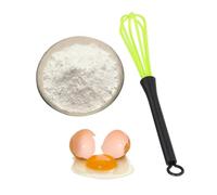 POPETPOP Mezclador Shaker de Plástico para Teñir el Cabello, Herramienta Portátil 5piezas para Mezclar Crema y Tinte en Peluquería y Salón
