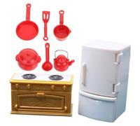 POPETPOP Mini Accesorios de Cocina para Casa de Muñecas, Set de 1 Pieza, Utensilios Miniatura Decorativos Realistas para Juegos de Simulación Infantiles y Decoración de Micropaisajes