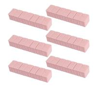 POPETPOP Mini Pastillero Semanal 7 Días con Braille 6 Unidades Estuche Portátil de Plástico Rosa con 7 Compartimentos Independientes para Organización y Almacenamiento de Medicamentos
