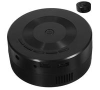 POPETPOP Mini Proyector Portátil y Conexión de Audio Externa Negro 1080p Soporte para Cine en Casa y Entretenimiento Infantil