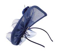 POPETPOP Mini Sombrero de Copa para Mujer Diadema con Malla Ajustable para Fiestas de Té Bodas Halloween Jardín Cabello Banquete