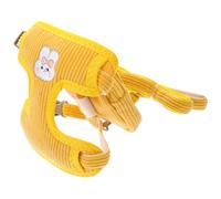 POPETPOP Mochila con Arnés para Perros Pequeños de Poliéster Resistente, Ajustable y Ligera, Adecuado para Actividades al Aire Libre con Cachorro o Perro