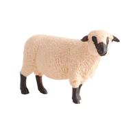 POPETPOP Modelo Realista de Oveja Beige para Figura Estática de Animal Salvaje Decoración Creativa para Habitación y Adorno Fotográfico Juguete Educativo de Animal Simulado