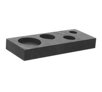 POPETPOP Molde de Grafito para Fundición de Oro y Plata Crisol Resistente a Altas Temperaturas Molde Reutilizable para Lingotes Pequeños Suministro para Fundición de Metales y Artesanía