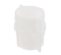 POPETPOP Molde de Silicona para Vela Forma de Conejito de Pascua, Molde 3d de 9,35x8,30x7,25 Cm, Seguro para Alimentos, Adecuado para Resina, Cera y Manualidades de Decoración Festiva