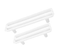 POPETPOP Moldes de Silicona para Asas de Bandeja DIY 2 Piezas (modelo Corto y Largo) Molde Flexible para Fundición de Epoxi en Manualidades Seguros y Duraderos