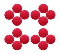 POPETPOP Narices de Esponja Roja de 50 Mm, Pack de 40 Piezas, Accesorio para Disfraz de Payaso, Maquillaje de Carnaval y Fiesta, Material Ligero y Seguro para Cosplay y Halloween