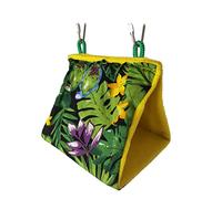 POPETPOP Nido Sombrilla y Diseño De Tropical Hamaca Colgante para Suministros para Pájaros para Nido De Periquitos