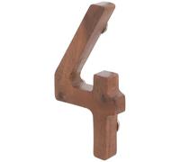 POPETPOP Números de Casa de Madera Contemporánea Tridimensionales para Exteriores, Diseño Sobredimensionado de 8X4 Pulgadas para Buzones y Puertas