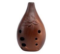 POPETPOP Ocarina de Cerámica 10 Agujeros Profesionalmente Afinada, Instrumento Musical Antiguo para Principiantes y Artistas, Obsequio Adecuado para Músicos Varios estilos