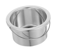POPETPOP Olla Calentadora de Cera de 500ml para Depilación Profesional, con Diseño de Mango Cómodo y Material de Acero Inoxidable y Aluminio