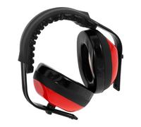 POPETPOP Orejeras de Protección Auditiva Rojas con Auriculares Insonorizados para Estudio y Trabajo Cancelación de Ruido para Concentración y Seguridad Dormitorios y Oficinas