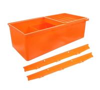POPETPOP Organizador de Costura de Plástico Abs con Tres Niveles y Compartimentos, Cajón Debajo del Escritorio para Almacenamiento de Herramientas y Suministros en Espacios Compactos