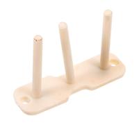 POPETPOP Organizador de Hilos para Bordar de Plástico Khaki, Porta Hilo Fácil de Usar y Conveniente para Mini Conos y Bobinas en Proyectos DIY