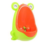 POPETPOP Orinal de Pie para Pequeños Diseño de Rana Verde para Entrenamiento en Baños Infantiles