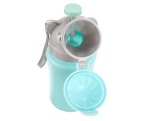 POPETPOP Orinal de Viaje para Niños Pequeños, Urinario Infantil Portátil, Botella Urinaria Masculina de Plástico Abs Verde Claro, Entrenamiento para Ir al Baño en Coche, Uso en Viaje