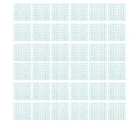 POPETPOP Paleta de Maquillaje Desechable para Manos Película de Pu, 100 Piezas, Ligera y Resistente al Agua, Adecuado para Uso en Salones Casa Color Aleatorio