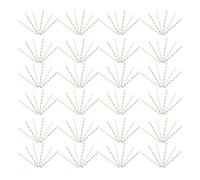 POPETPOP Palitos de Algodón de Azúcar para Máquina de 10X300 MM 100 Unidades de Papel Rayas Azules y Amarillas Accesorios para Máquinas Comerciales de Algodón de Azúcar Ideales para