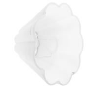 POPETPOP Pantalla de Tela Blanca para Lámpara Cubierta de Repuesto para Lámparas de Mesa y Pared Difusora de Luz Suave para Sala y Dormitorio