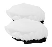 POPETPOP Pantalla de Tela para Lámpara de Luz de Relleno Redonda de 27 Cm, Difusor para Iluminación Fotográfica, Accesorios para Estudio de Fotografía, Pack de 2 Unidades