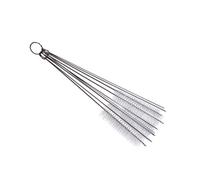 POPETPOP Pantallas Juego de Brochas de Tubo de Nylon- 10 Unidades de Brochas de Limpieza de para Beber Juego de Brochas de Cerdas de Botellas de Nilón Inoxidable para Beber Pajitas