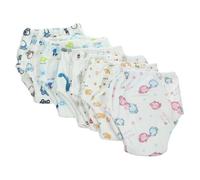 POPETPOP Pantalones de Entrenamiento para Bebe Prueba de Fugas de Gasa Lavables Calzoncillos de Entrenamiento para Bebe Ropa de Cama de Calzoncillos de Estilo Aleatorio