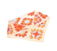 POPETPOP Pañuelo de Ganchillo para Mujer Diadema Tejida Mano Estilo Francés Verano Suave y Transpirable Accesorio Versátil para Cabello