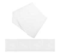 POPETPOP Papel de Filtro Cualitativo Diseño de Hoja Grande 20 Piezas de 60cm, Papel Absorbente de Agua para Laboratorio Blanco para Experimentos Científicos
