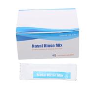 POPETPOP Paquetes de Sal para Lavado Nasal 40 Unidades, Solución Salina Que Se Disuelve Rápido, Material Sintético, Adecuado para Uso en Casa Aire Libre