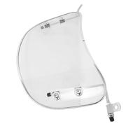 POPETPOP Parabrisas Transparente para Moto Eléctrica y Motocicleta, Deflector de Viento de Gran Tamaño, Resistente para Uso en Exteriores y Desplazamientos Diarios