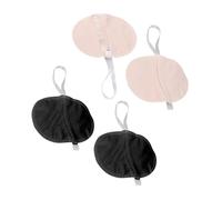 POPETPOP Parches Axilas Sudor Impermeables y Reutilizables de Poliéster para Mujeres, 2 Pares de Almohadillas Absorbentes y Cómodas para Camisetas y Camisas