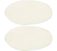 POPETPOP Parches de Piel de Cabra Beige 2 Piezas para Tambores Africanos Tacto Cómodo y Ritmo Preciso en Instrumentos de Percusión