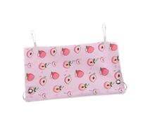 POPETPOP Parrot Mesh Breathable Hammock Nest For Cage Hanging Triangular Bird Bed with Ventilated Base Secure Hideaway Tent For Budgies Lovebirds Cockatiels and Medium Parrots