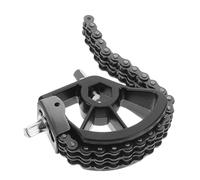 POPETPOP Pedal de Bombo Sencillo con Doble Cadena Diseño Estable y Ajustable para Batería y Batería Electrónica Incluye Patas de Bombo y Accesorios de Pedal Color Negro