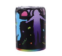 POPETPOP Pegatina Borde Decorativo Autoadhesiva para Tablón de Anuncios Diseño de Figuras Bailarinas Tamaño 7 CM X 10 M Papel Removible para Decoración de Aula y Pizarra Escolar