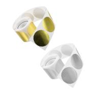 POPETPOP Pegatinas de Sello en para Certificados 50Mm Adhesivas Estampado Claro y Adhesión Confiable para Decoración de Graduación y Gestión Documental