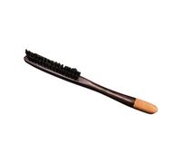 POPETPOP Peine de Noche Estilo Esponjoso para Hombre Cerdas Desenredantes de Triple Mango de Madera para Cabello Rizado y Grueso