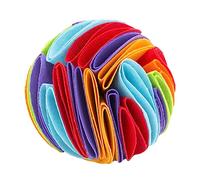POPETPOP Pelota para Olfatear Perros Alimentador Lento De Juguete para Perros Alfombrilla para Esconder Golosinas para Perros Juguete del Rompecabezas del Perro Criar Tela De Fieltro