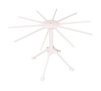 POPETPOP Percha para Fideos Tendedero Plegable para Fideos Blanco Abs PC Pvc Fácil de Transportar Fácil de Almacenar Montaje sin Herramientas Cocinas Pequeñas
